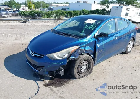 2016 Hyundai Elantra Se from USA, damaged, VIN KMHDH4AE5GU543502